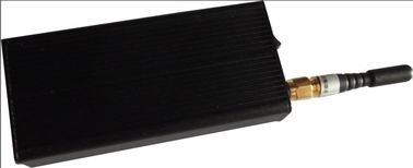Black GPS 30dBm Portable Cell Phone Signal Jammer 808KB With 10m Range