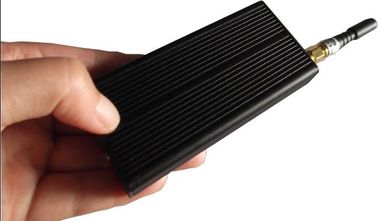 Black GPS 30dBm Portable Cell Phone Signal Jammer 808KB With 10m Range